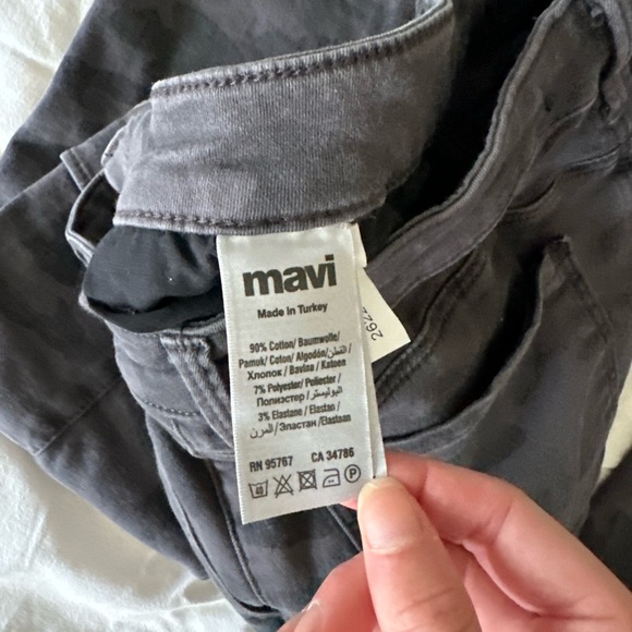 Mavi Juliette Skinny Camo Jeans - Picture 6 of 8